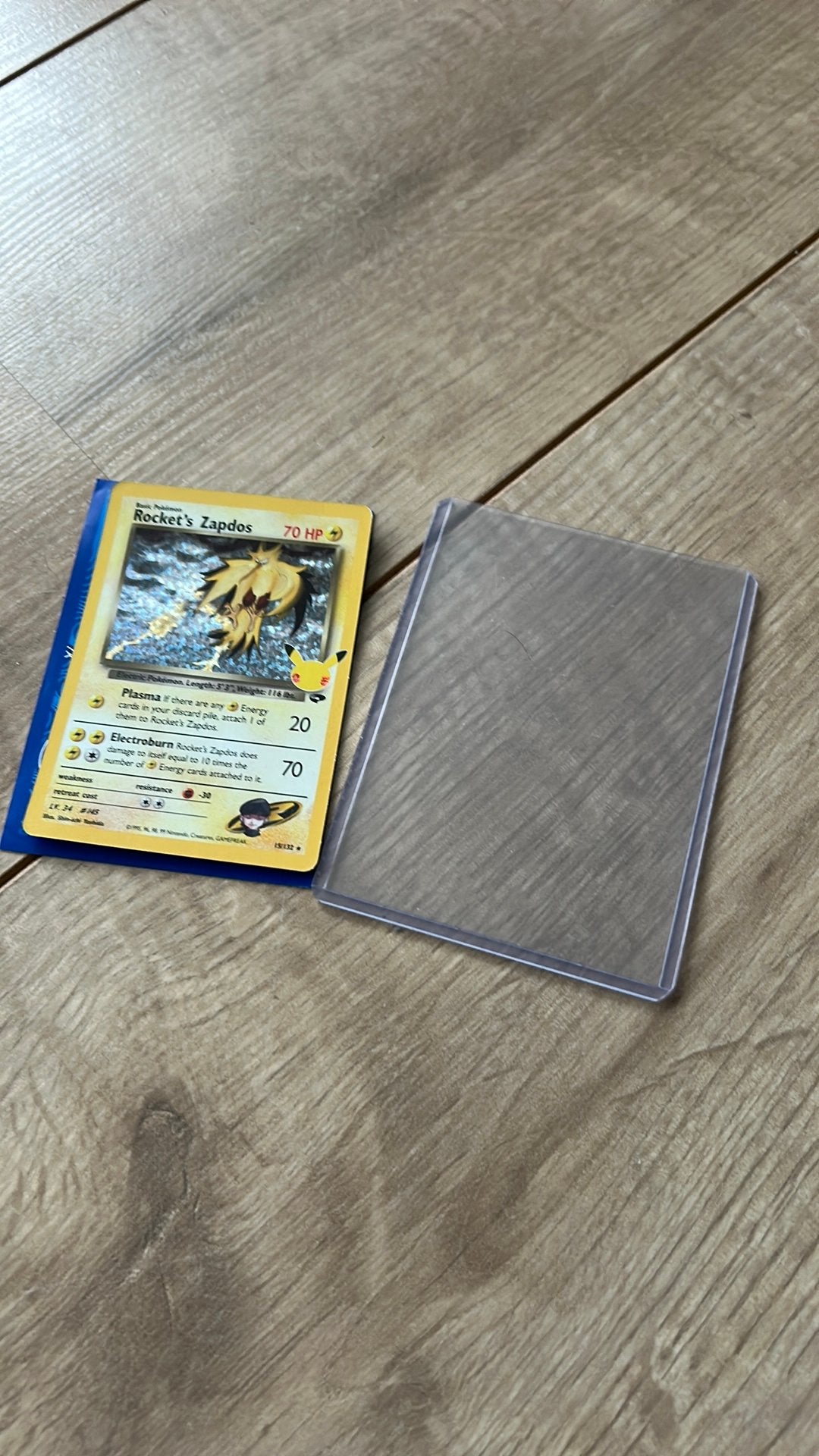 Rockets zapdos, Ophalen of Verzenden, Zo goed als nieuw, Losse kaart