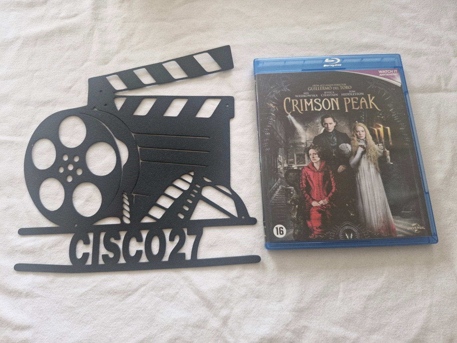Crimson Peak, Cd's en Dvd's, Blu-ray, Horror, Inclusief extra's, Film, Spaans