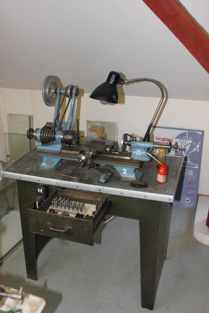 Habegger 70 Draaibank, Ophalen, Gebruikt, Metaaldraaibank, Minder dan 500 mm
