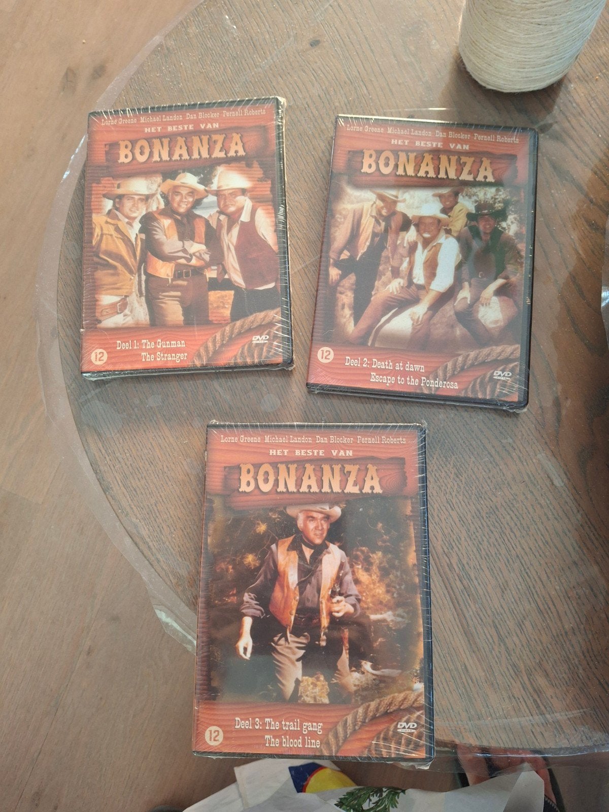 Bonanza DVD Boxset  Deel 1, 2 en 3, Vanaf 12 jaar, Ophalen of Verzenden, Nieuw in verpakking, Overige genres