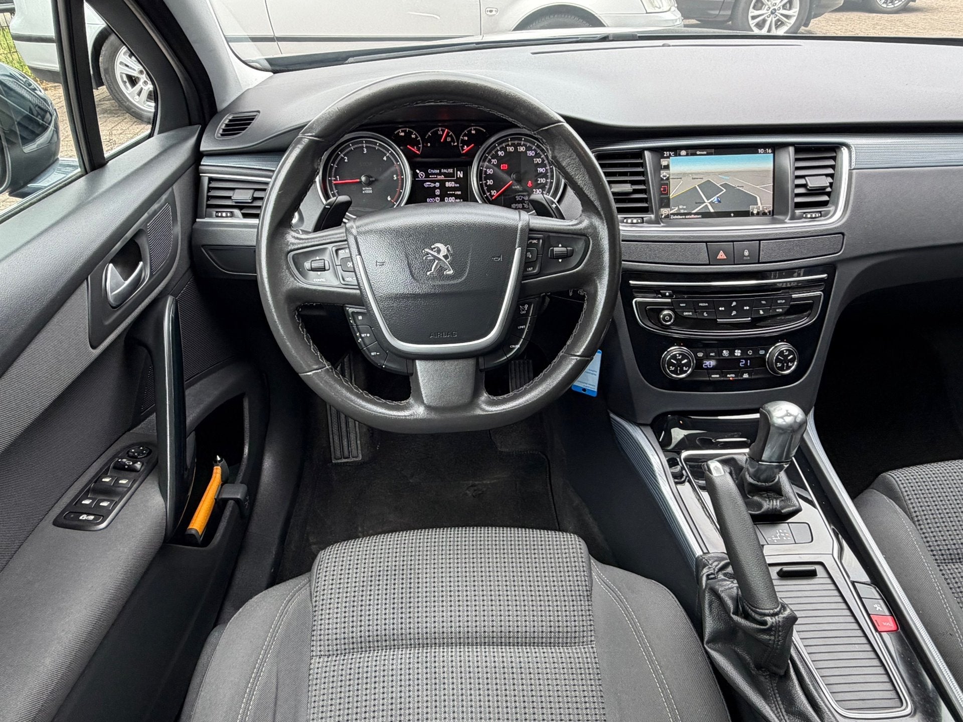 Peugeot 508 SW 1.6 e-HDi Blue Lease Executive 114PK Automaat, Euro 5, Stof, Gebruikt, 4 cilinders
