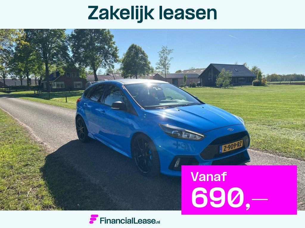 Ford Focus 2.3 RS LSD | Black & Blue | Recaro | Camera |, Dealer onderhouden, Gebruikt, Euro 6, 4 cilinders