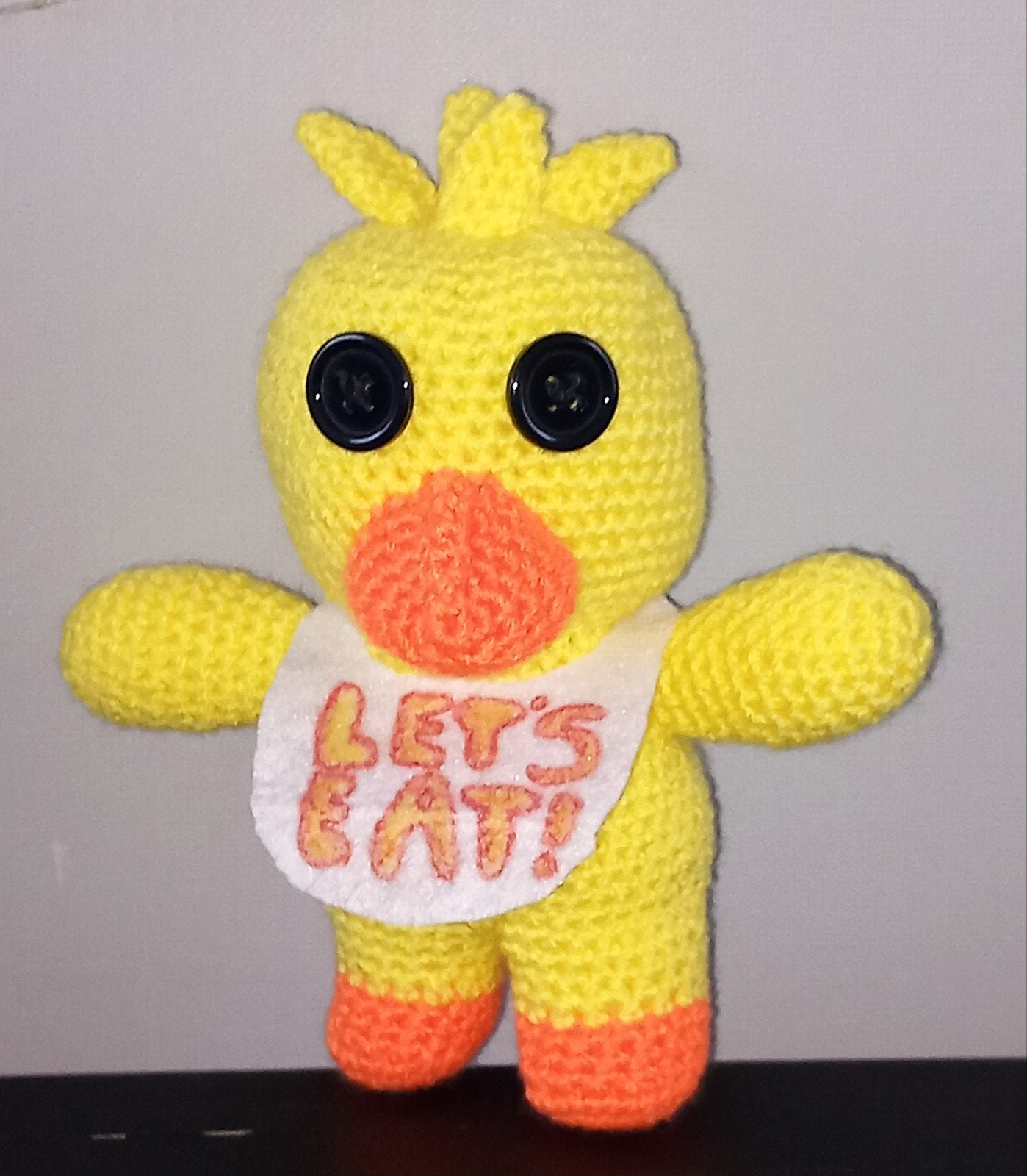 Gehaakte Chica - Five Nights at Freddy's Chica, Overige merken, Nieuw, Ophalen of Verzenden, Middelgroot (20 tot 80 cm)