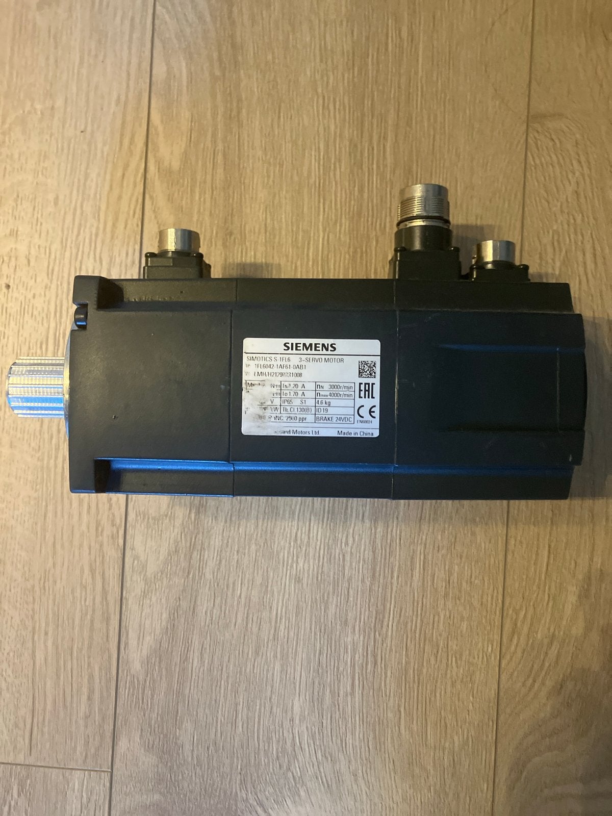 Siemens SIMOTICS S-1FL6 Servomotor 1FL6042-1AF61-0AB1, Hobby en Vrije tijd, Ophalen of Verzenden, Zo goed als nieuw