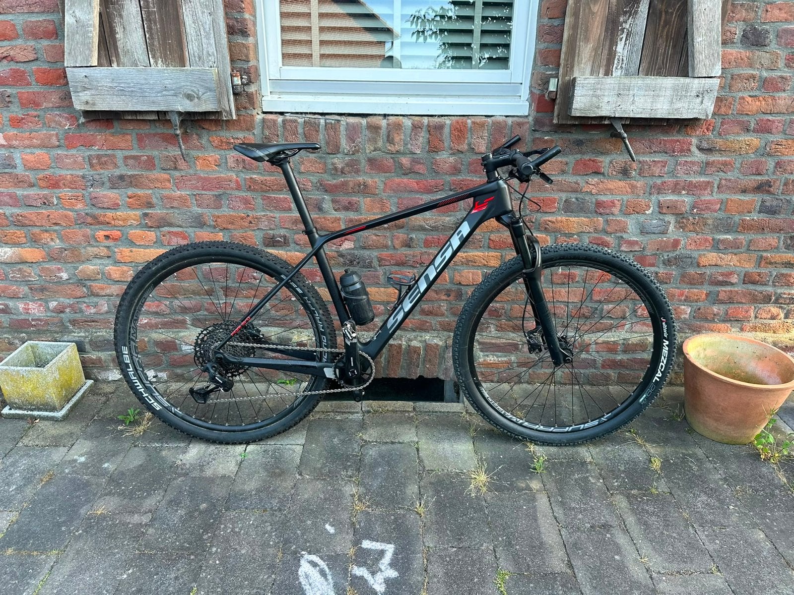 Sensa Fiori EVO SLE Carbon 29er Cross Country Mountainbike, Gebruikt, Hardtail, Heren, Schijfrem
