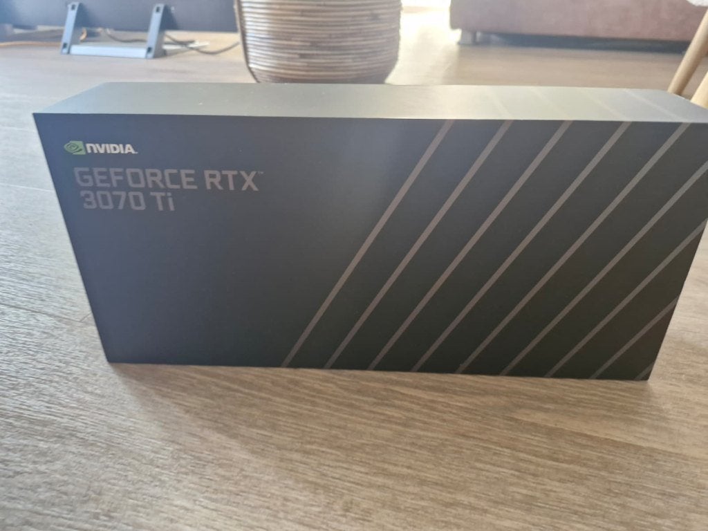 Nvidia Geforce RTX 3070ti founders edition, Computers en Software, Videokaarten, Gebruikt, GDDR6, PCI-Express 4, Ophalen of Verzenden