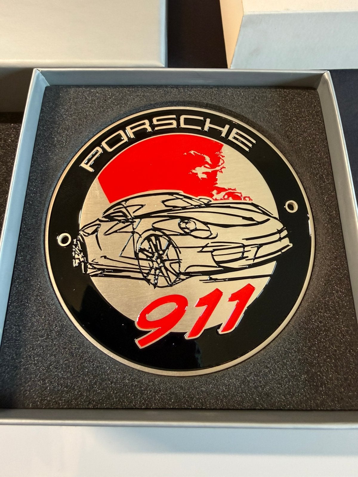 Porsche Grilbadge, Ophalen of Verzenden, Nieuw, Auto's