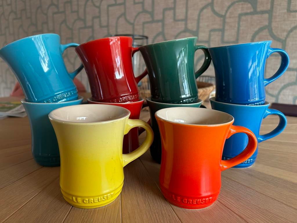 Le Creuset theemok 290 ml small aardewerk, Ophalen of Verzenden, Zo goed als nieuw, Effen, Kop(pen) en/of Schotel(s)