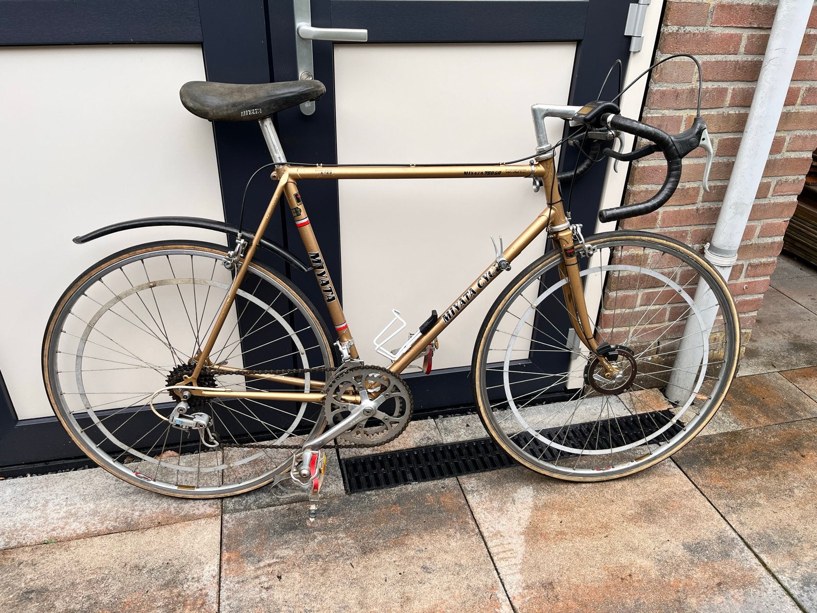 Vintage koga miyata 750SR Racefiets - Goudkleurig, 28 inch, Gebruikt, 57 tot 61 cm, Ophalen