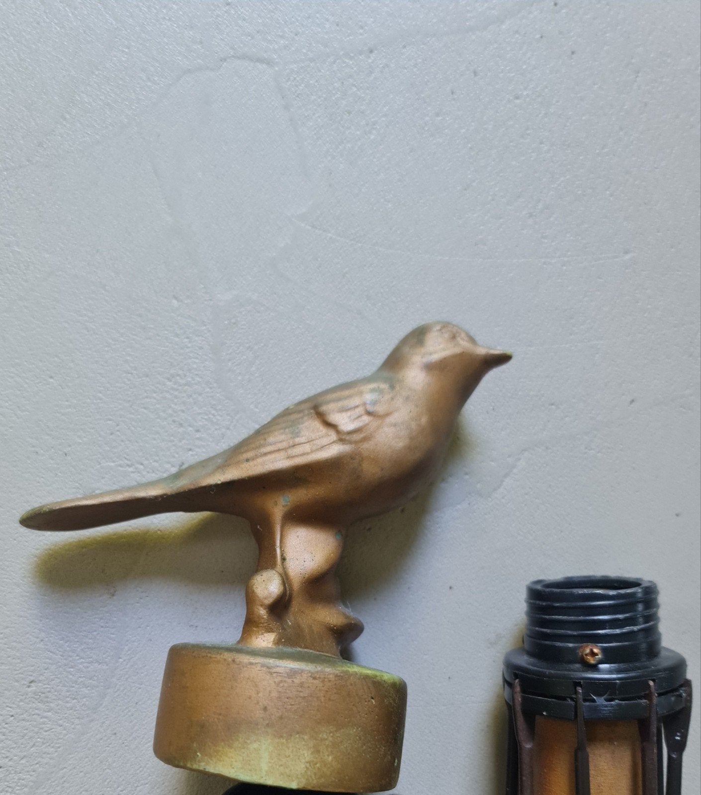 Geraamte +vogeltje Shadylace parasol van Droog design., Ophalen, Minder dan 1 meter, Parasolvoet