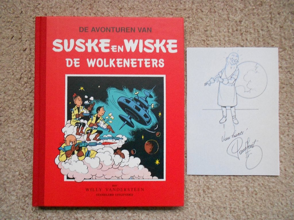 Suske en Wiske 44 Klassiek - De Wolkeneters +tek Paul Geerts, Boeken, Stripboeken, Willy Vandersteen, Eén stripboek, Nieuw, Ophalen of Verzenden