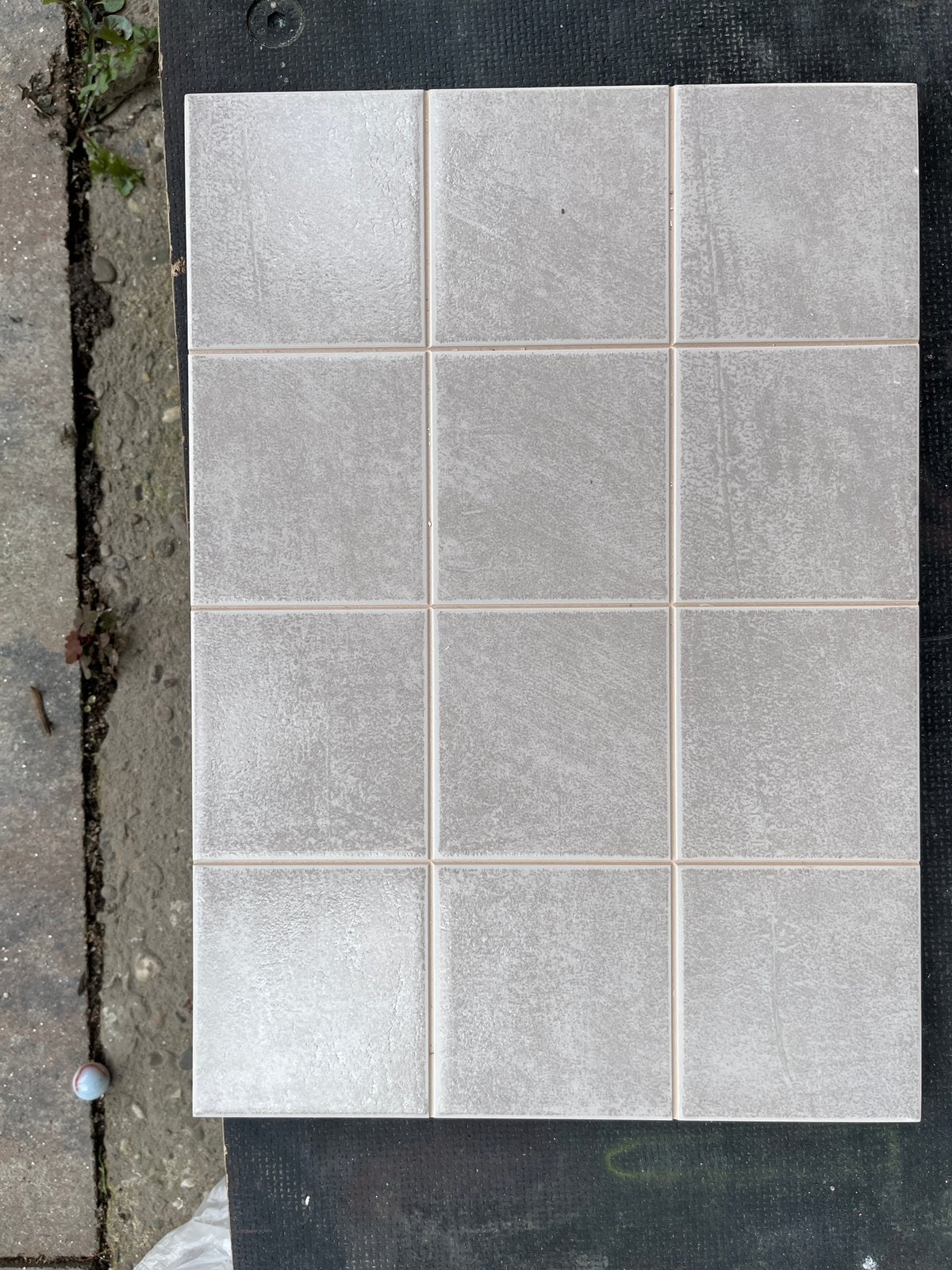 Wandtegels Metropol tesela babel gris tegels 50 euro, Ophalen, 60 cm of meer, Minder dan 20 cm, Zo goed als nieuw
