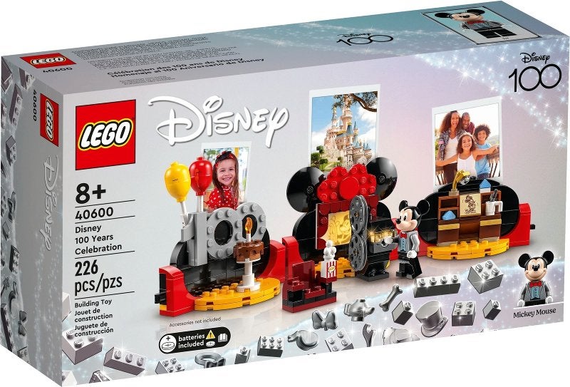 Lego | GWP  | Eerbetoon aan 100 jaar Disney | 40600, Lego, Lego, Nieuw, https://legohouse.com/en-gb/info/contact-us/