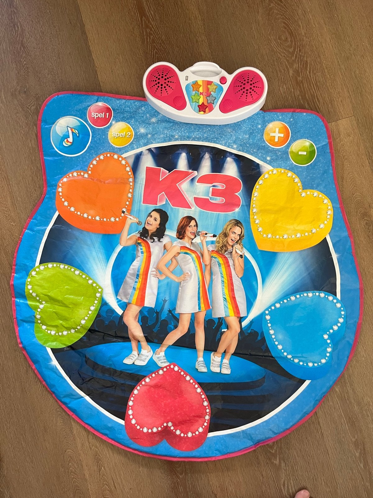 K3 dansmat, Kinderen en Baby's, Speelgoed | Overig, Ophalen of Verzenden, Gebruikt, Jongen of Meisje