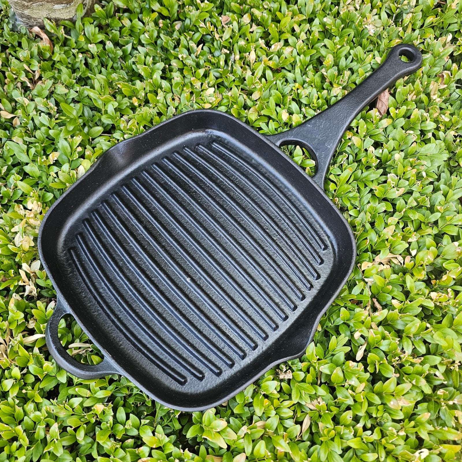 Jamie Oliver Tefal Gietijzeren Grillpan 25x25 kamado Bastard, Huis en Inrichting, Keuken | Potten en Pannen, Koekenpan, Gietijzer