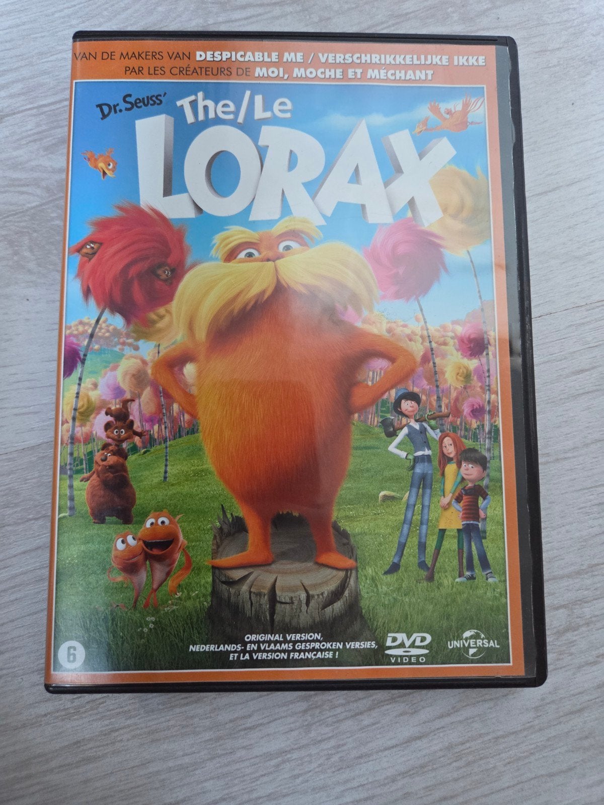 Dr. Seuss' The Lorax DVD - Nederlands gesproken, Bonusmateriaal, Gebruikt, Animatie, Verzenden