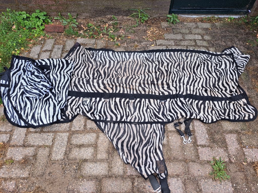 Vliegen dekens, Ophalen, Gebruikt, Vliegendeken, Afneembare hals
