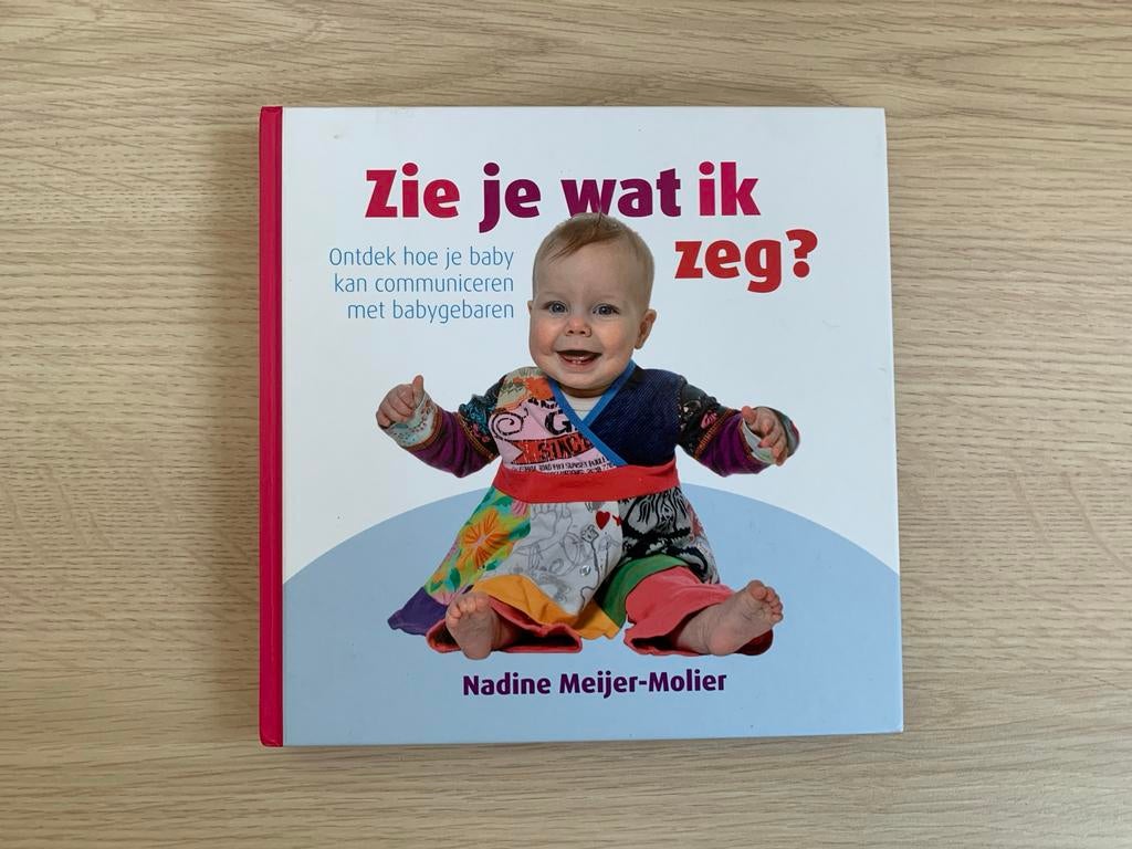 Boek baby en kindgebaren - Zie je wat ik zeg?, Boeken, Kinderboeken | Baby's en Peuters, Zo goed als nieuw, Ophalen of Verzenden
