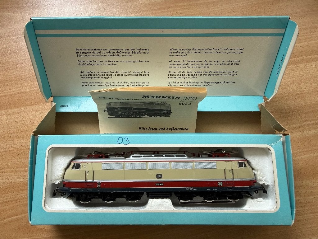 Märklin 3053 Gedigitaliseerd, Hobby en Vrije tijd, Wisselstroom, Locomotief, Ophalen of Verzenden, Zo goed als nieuw