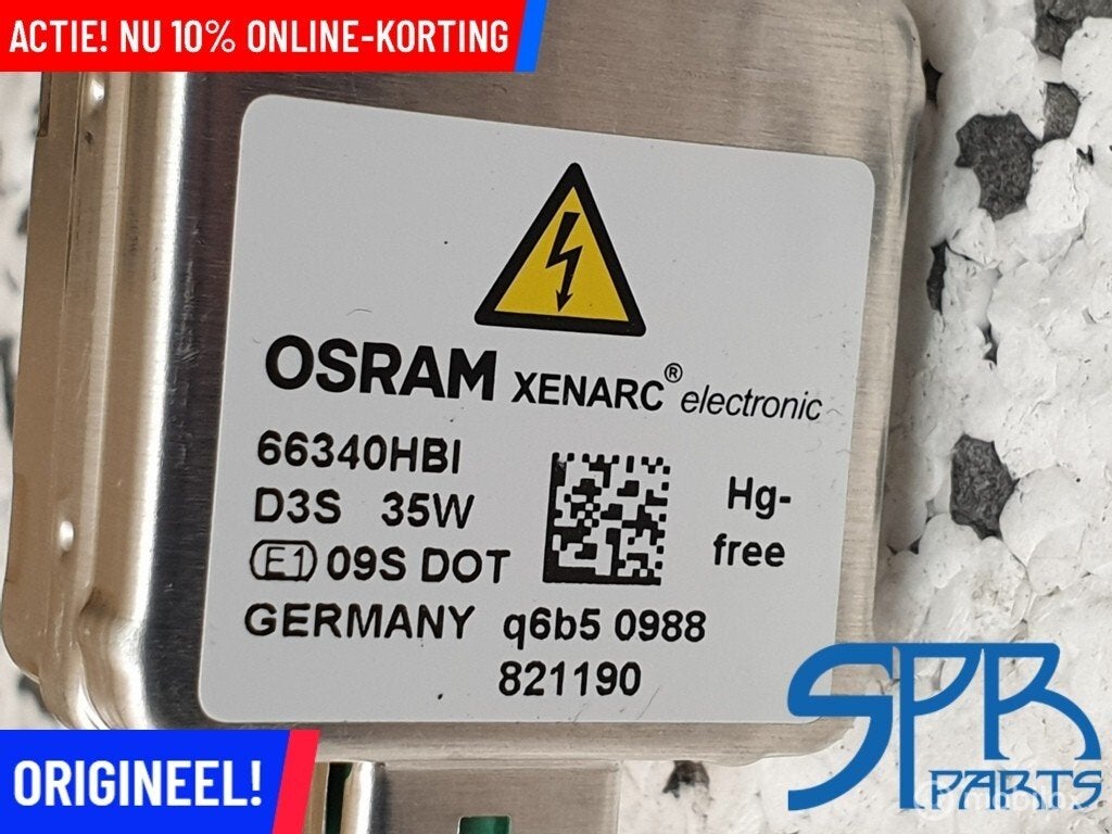 Xenonlamp osram xenarc D3S 66340HBI XENON LAMP ORIGINEEL, Audi, Gebruikt, Audi, Ophalen of Verzenden