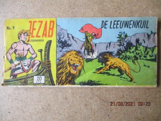 adv2442 jezab de zeevaarder 9, Eén stripboek, Ophalen, Gelezen