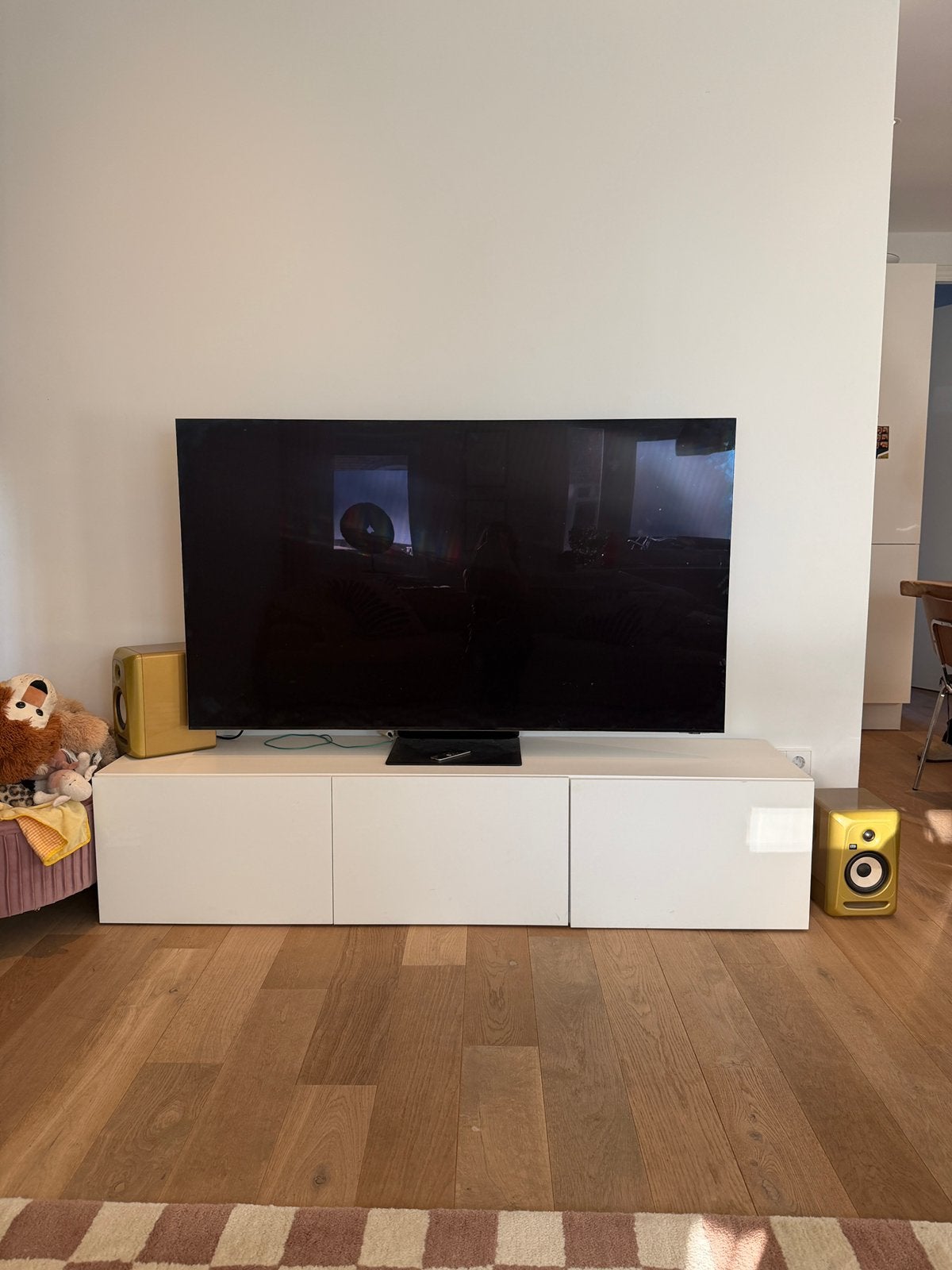 Ikea besta tv meubel, Huis en Inrichting, Kasten | Televisiemeubels, Ophalen, Zo goed als nieuw, 25 tot 50 cm, Minder dan 100 cm