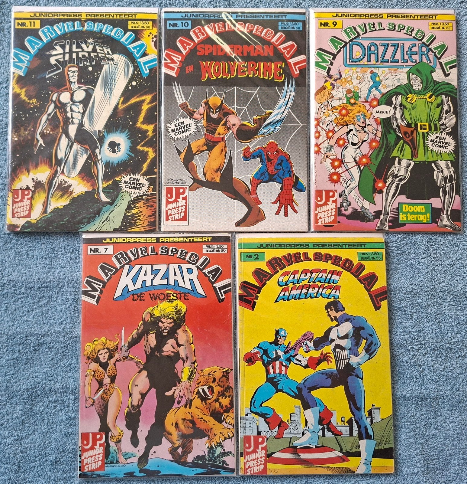 MARVEL SPECIAL COMICS. JUNIORPRESS. 2 EURO PER STUK. (m2444610021 ...