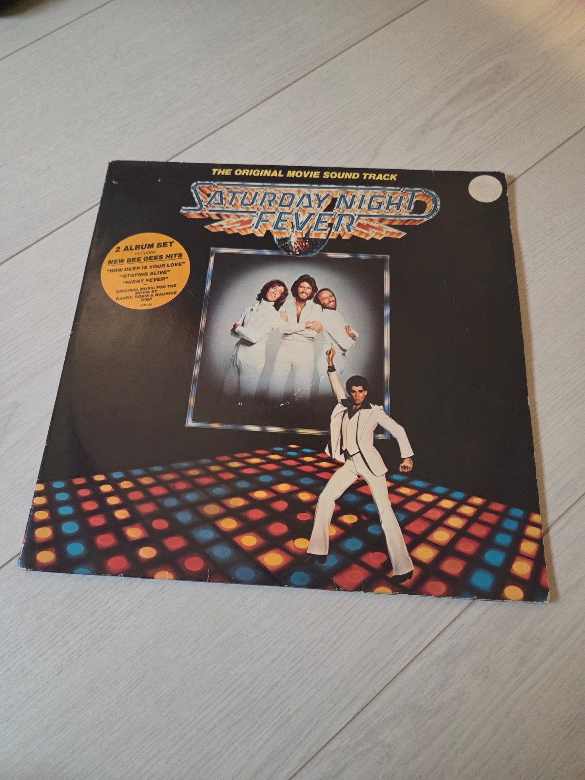 Saturday Night Fever Soundtrack LP - Originele Persing, Gebruikt, Ophalen of Verzenden, 1970 - 1979, 12 inch