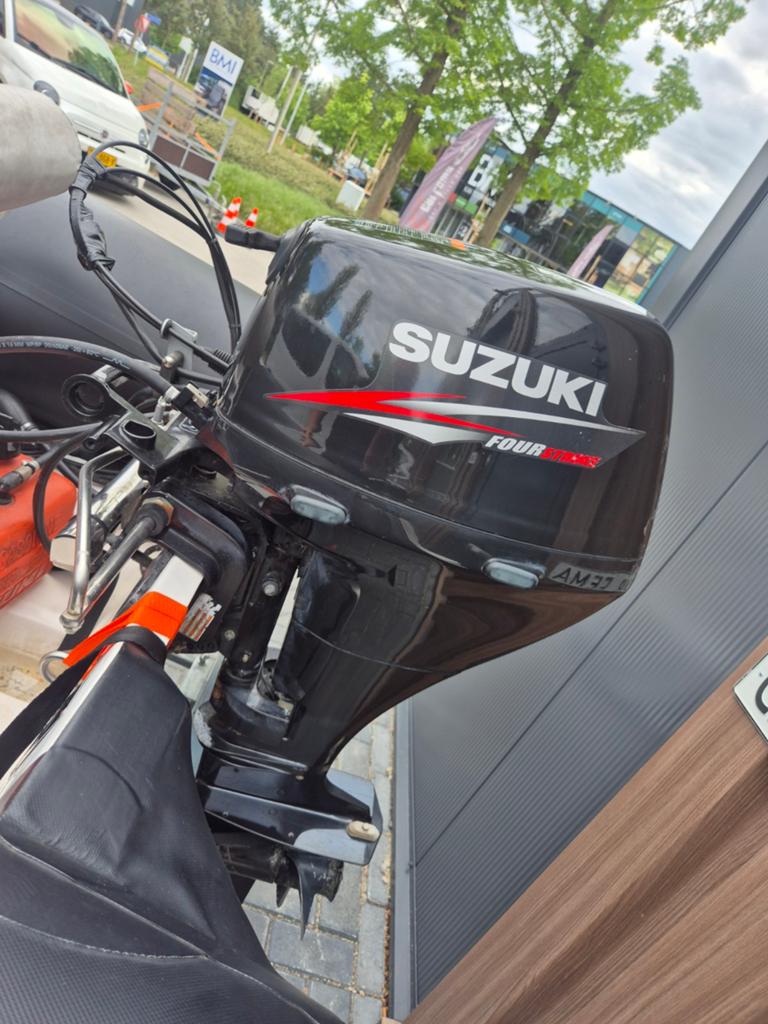 Hibo RIB 360 + Suzuki 15pk 4takt, set uit 2011., Gebruikt, Inclusief motor, Hibo, Ophalen