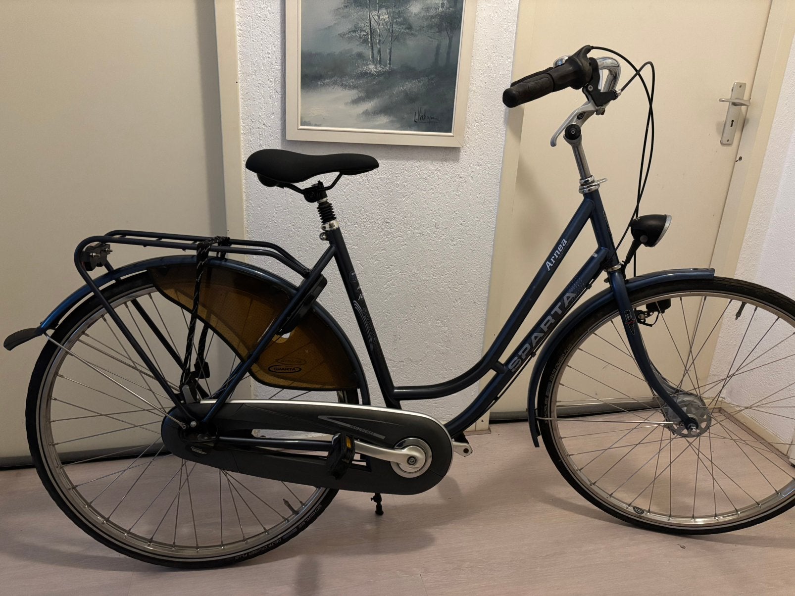 Als nieuwe sparta 28 inch damesfiets 5 versnellingen, Fietsen en Brommers, Ophalen, Sparta, 53 tot 56 cm, Versnellingen