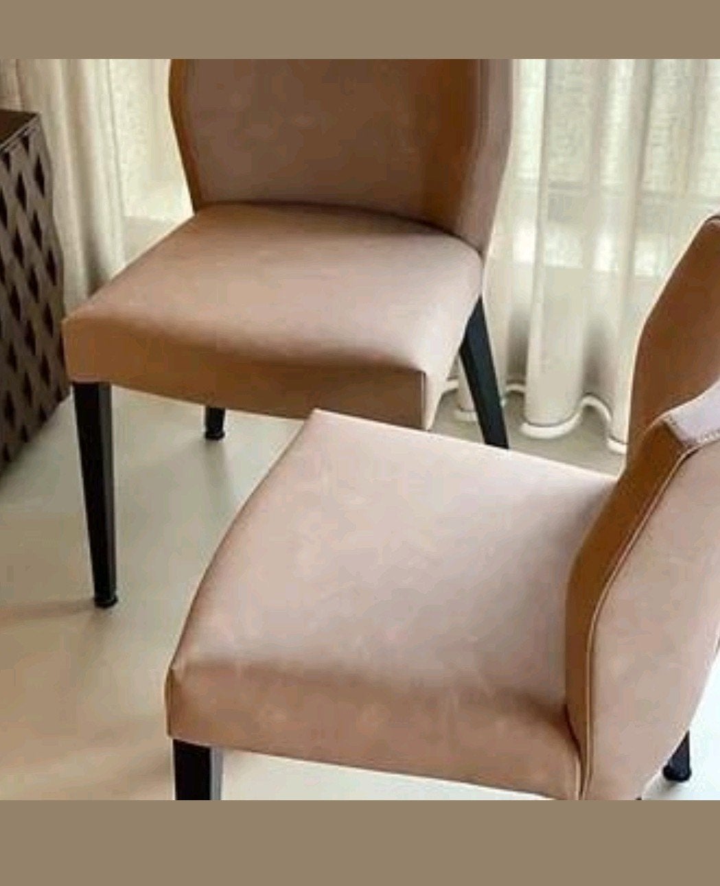 Versmissen stoelen NIEUWE 2 stuks, Ophalen, Nieuw, Overige kleuren, Leer