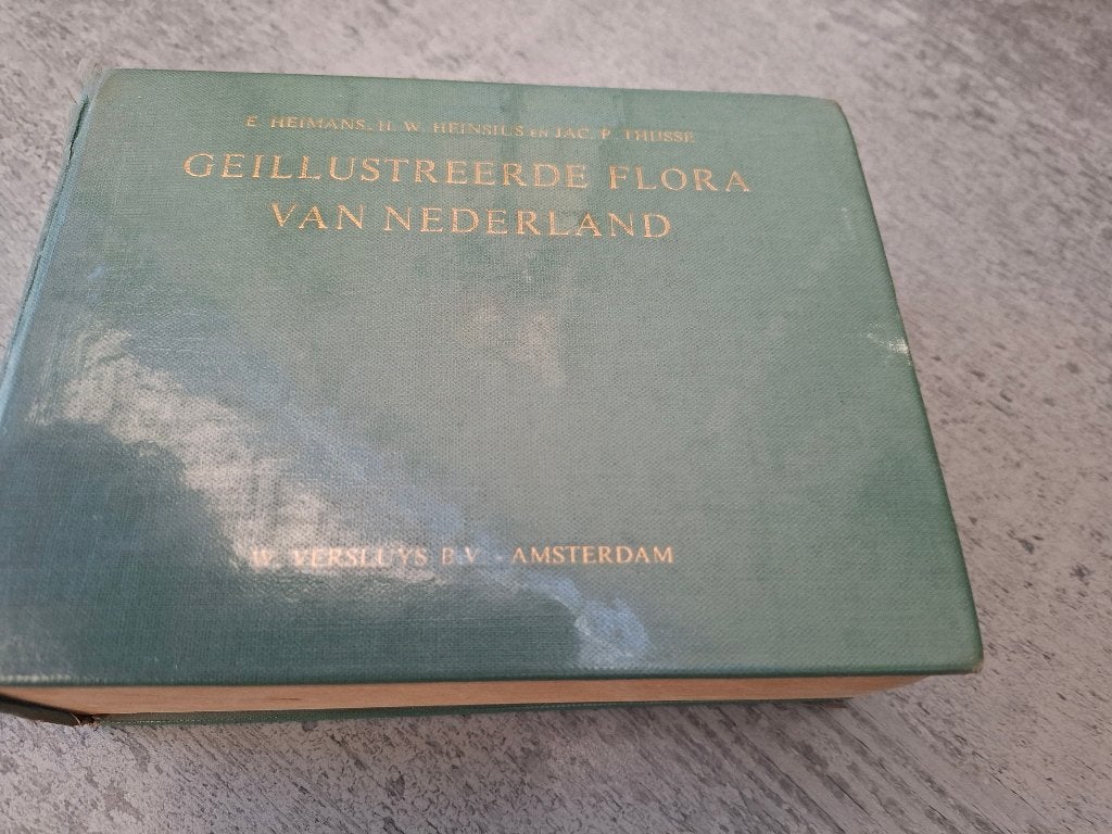 Geïllustreerde Flora van Nederland, Gelezen, E. Heimans, H.W. Heinsius & Jac. P. Thijsse, Ophalen of Verzenden, Natuur algemeen
