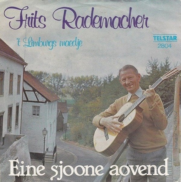 Telstar-Single (1979) Frits Rademacher - Eine Sjoone Aovend, Gebruikt, 7 inch, Ophalen of Verzenden, Beschermende buitenhoes