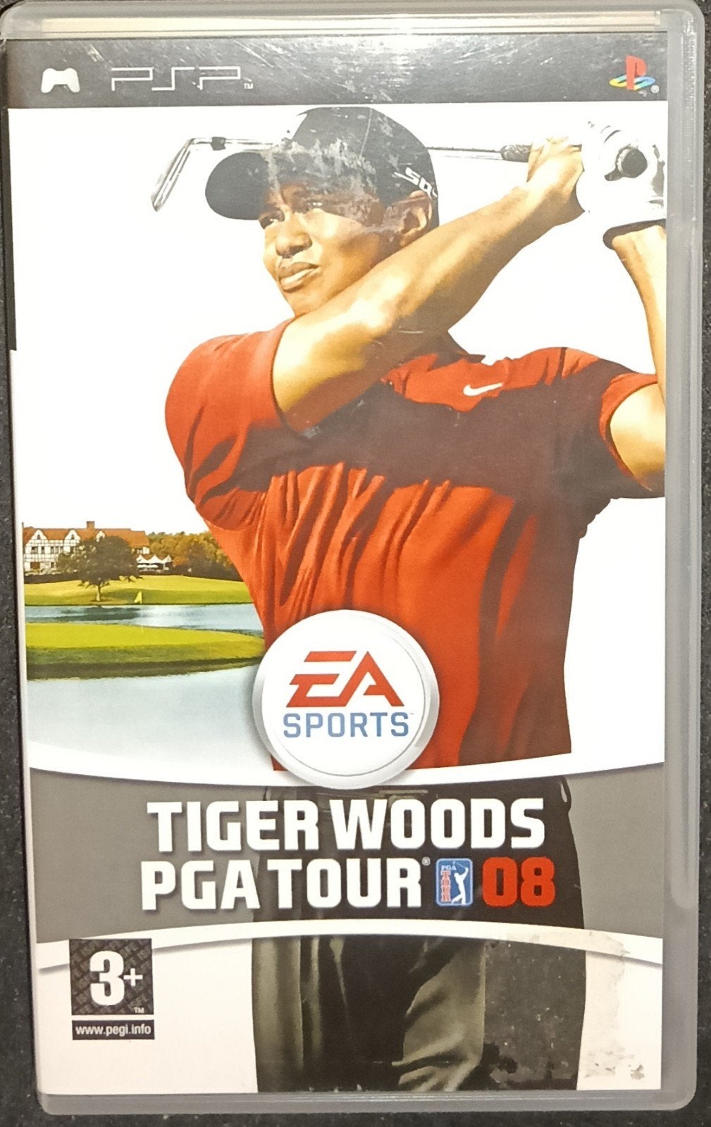 Tiger Woods PGA Tour 08 psp, 1 speler, Ophalen of Verzenden, Zo goed als nieuw, Vanaf 3 jaar