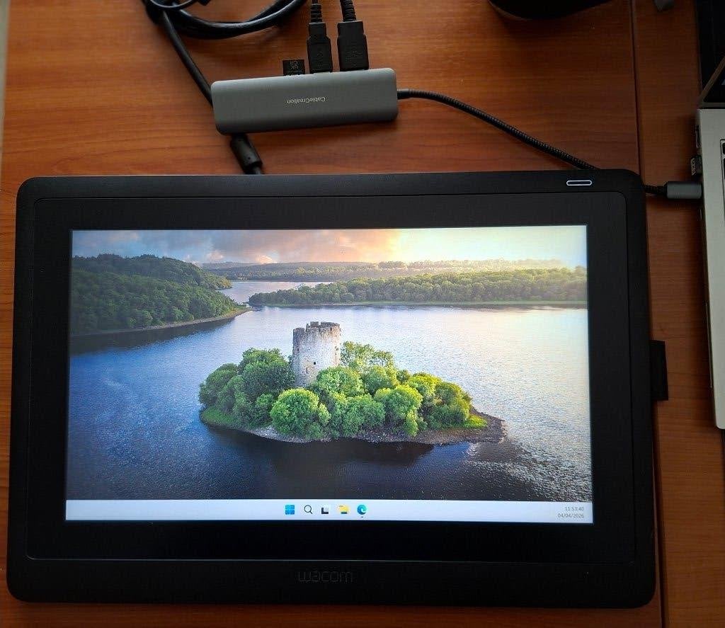 Wacom Cintiq 16 (met accessoires), Ophalen of Verzenden, Gebruikt, Wacom Cintiq