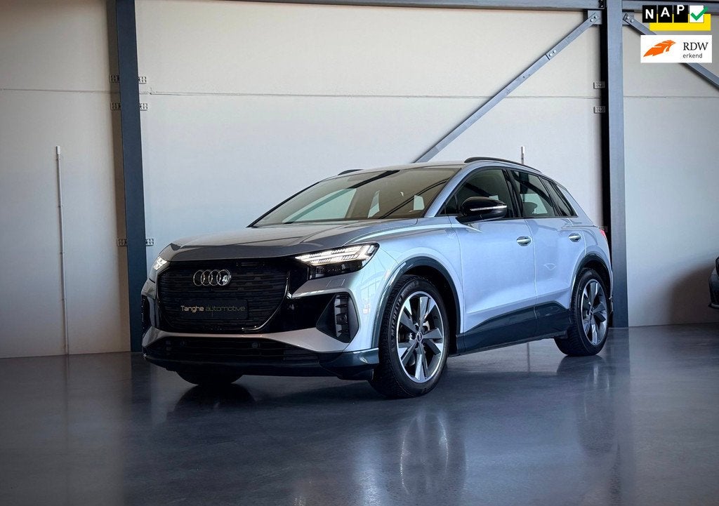 Audi Q4 e-tron 40 77kWh, Trekhaak, Matrix, Sportstoelen, SOH, Automaat, Gebruikt, Origineel Nederlands, Q4 e-tron