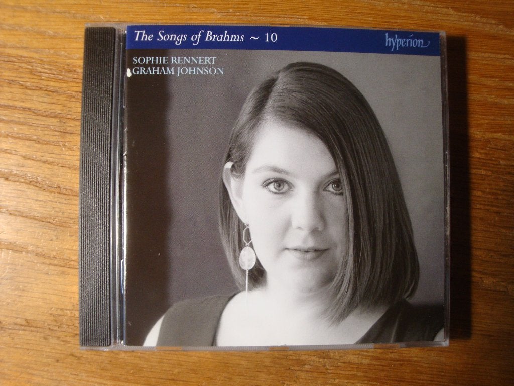 The Songs of Brahms ~ 10 - Sophie Rennert, Graham Johnson, Inclusief boekje, Brahms, Ophalen of Verzenden, Zo goed als nieuw
