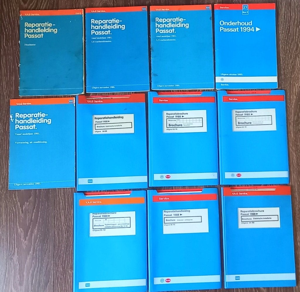 werkplaatshandboeken VW Passat in 1 koop, Ophalen of Verzenden