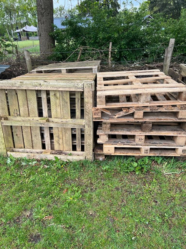 Pallets en fruitkisten voor vuurkorf of brandhout, Tuin en Terras, Haardhout, Minder dan 3 m³, Ophalen of Verzenden, Overige houtsoorten