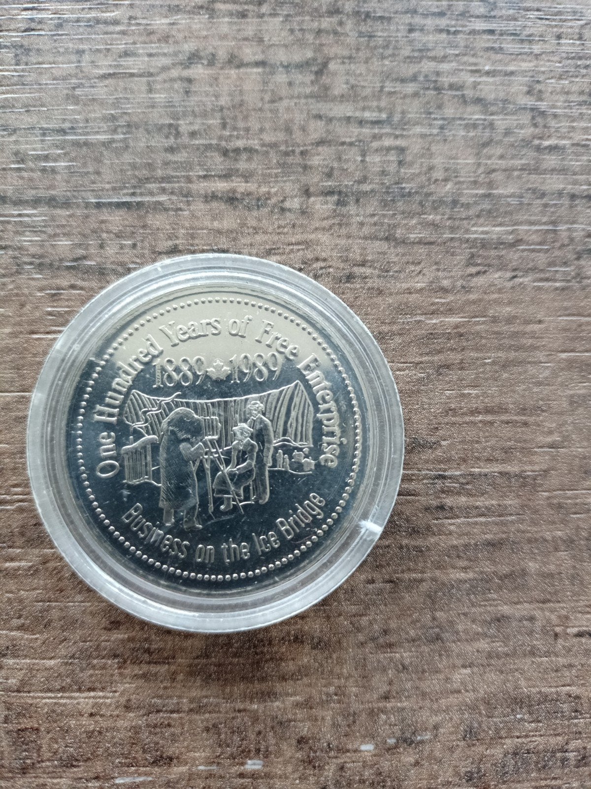 Canadese Trade Dollar 1989 - Niagara Falls Canada, Ophalen, Noord-Amerika, Losse munt