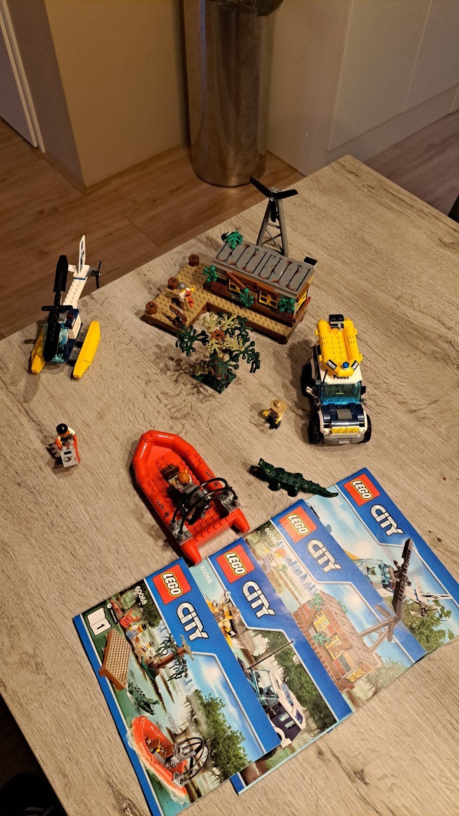 LEGO City Jungle Explorers set 60161 compleet, Ophalen of Verzenden, Zo goed als nieuw, Overige merken