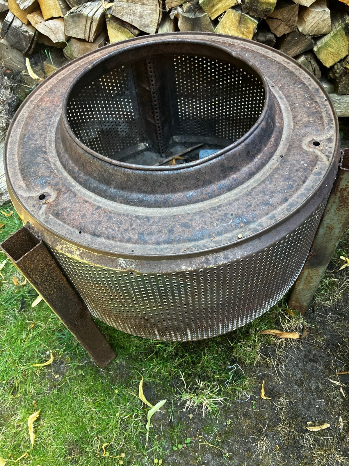 .          Vuurkorf 2stuks 15 euro weg=weg, Tuin en Terras, Ophalen, Gebruikt, Vuurkorf