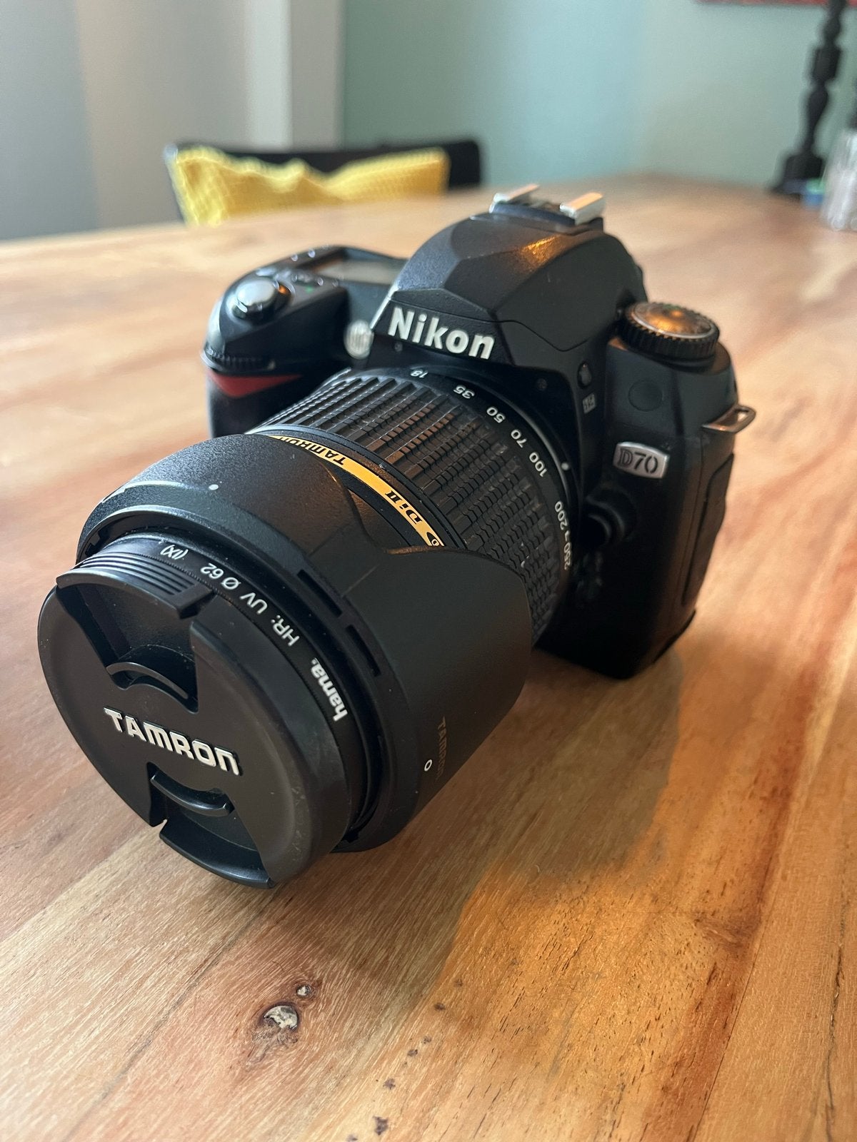 Nikon D70 spiegelreflexcamera, Ingebouwde flitser, Gebruikt, Spiegelreflex, Ophalen of Verzenden