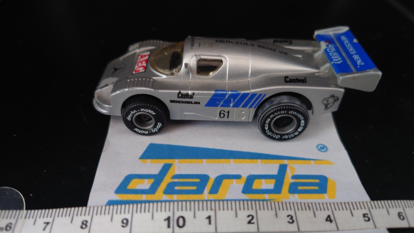 Darda Motor Mercedes Benz V8 AEG Castrol raceauto, Ophalen of Verzenden