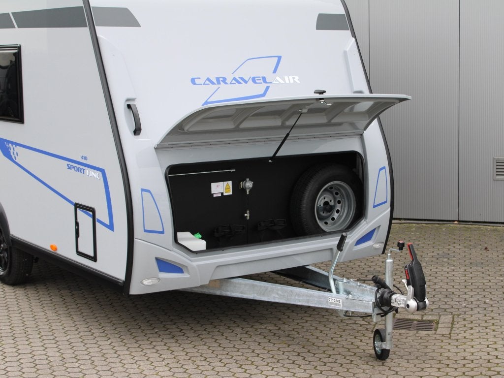 Caravelair Sport Line 410 Frans bed - NIEUW 2026 -, Caravans en Kamperen, Bedrijf, Treinzit, Overige typen, 4 tot 5 meter