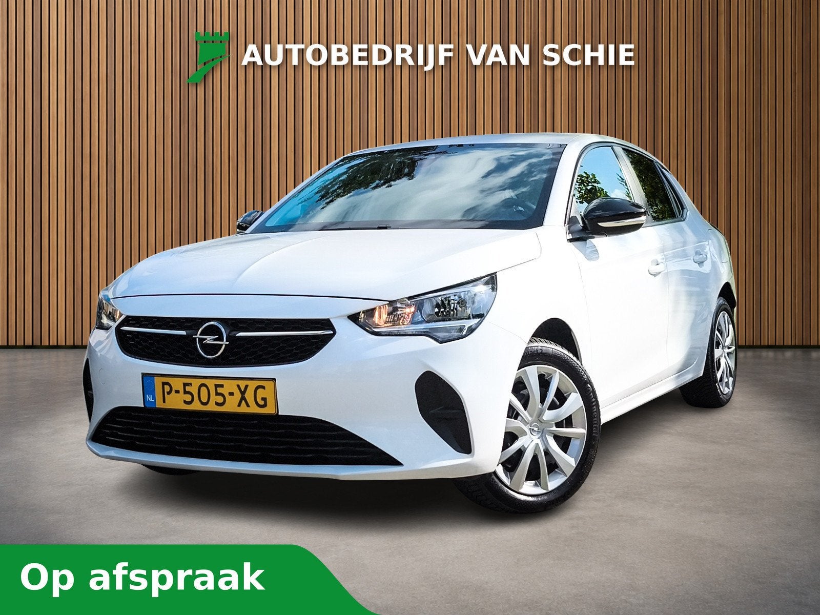 Opel CORSA-E Edition 50 kWh 3-Fase 2e Eig. & Dealer-Onderh B, Auto's, Gebruikt, Zwart, Wit, Origineel Nederlands