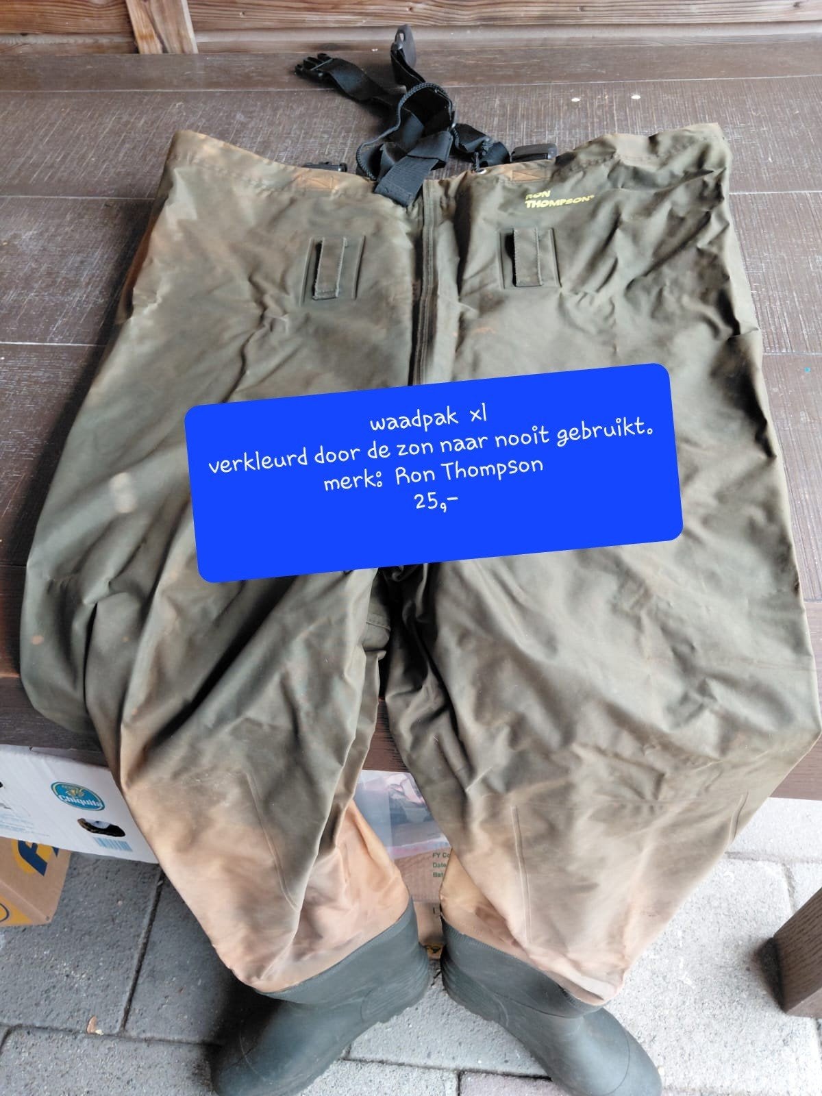 Ron Thompson Waadpak XL - Verkleurd maar ongebruikt, Ophalen of Verzenden, Nieuw, Kleding