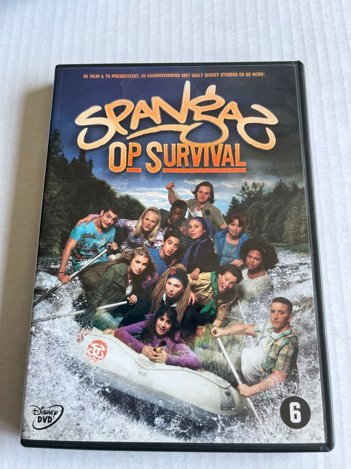 SpangaS Op Survival DVD, Cd's en Dvd's, Vanaf 6 jaar, Ophalen of Verzenden, Gebruikt
