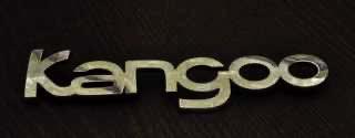 Renault Kangoo  logo embleem, Verzamelen, Automerken, Motoren en Formule 1, Ophalen of Verzenden, Gebruikt, Auto's