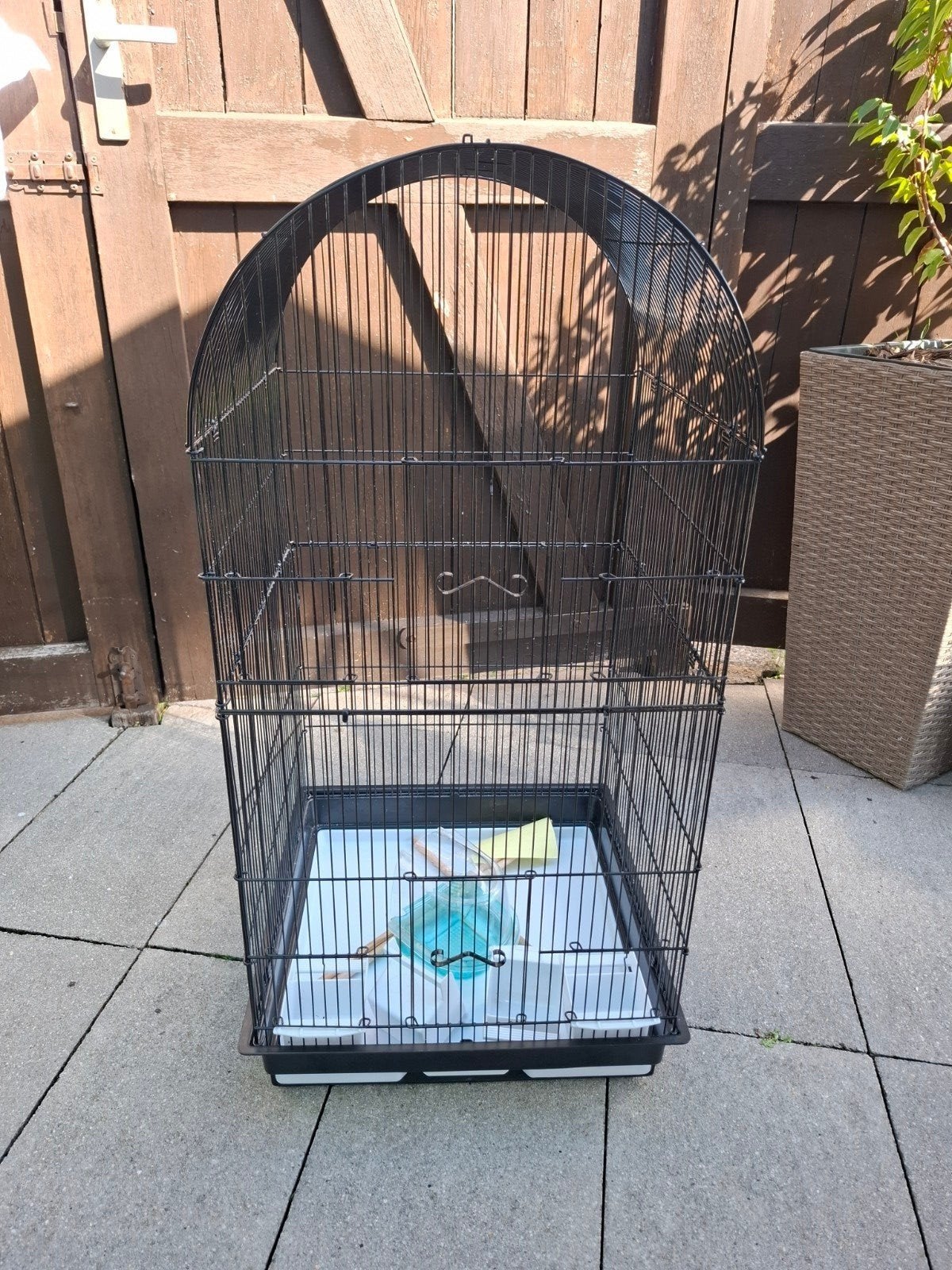 vogelkooi, Ophalen